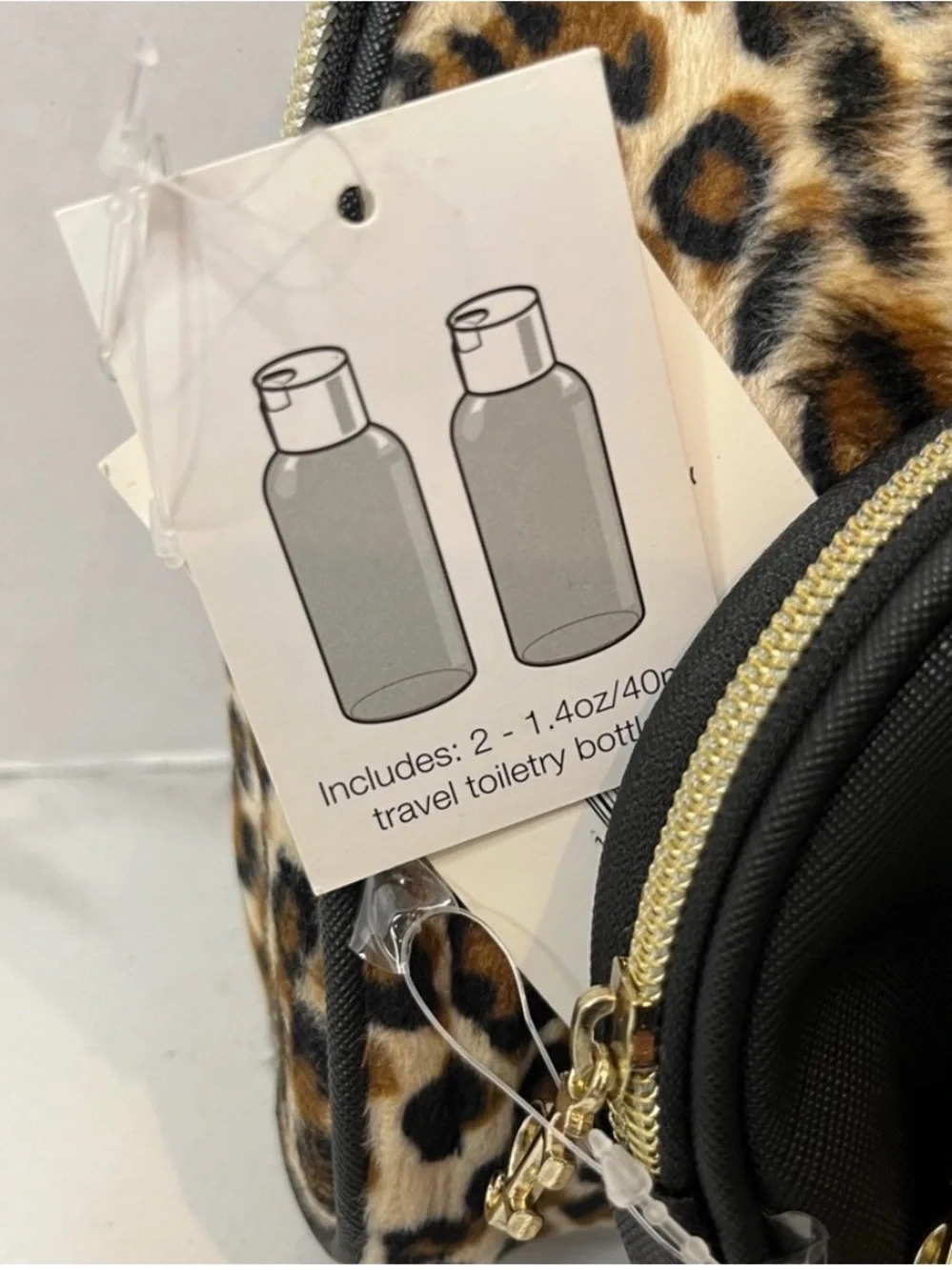 Juicy Couture Leopard, Black & Red Cosmetic Bag Trio *NEW w/ tags - Picture 4 of 8